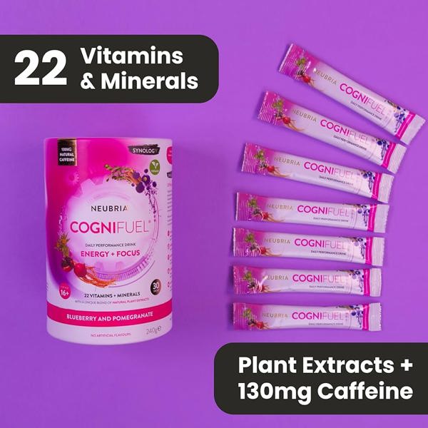 Neubria Cognifuel okus borovnica 10 vrećica